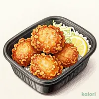 鶏もも肉の唐揚げ弁当（6個）