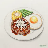 おろしポン酢ハンバーグ弁当