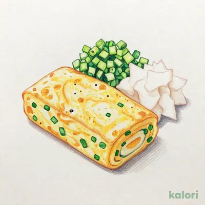 お母さんの玉子焼き（ねぎ入り）