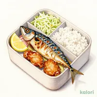 しまほっけと鶏唐弁当