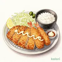 とんかつ＆エビフライ定食