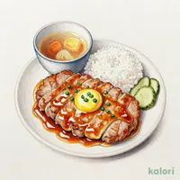 カツ玉子とじ定食