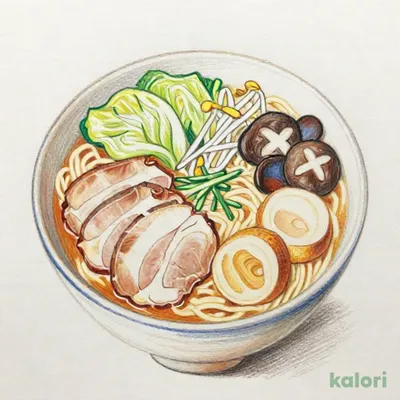 コク旨味噌スープの豚菜麺