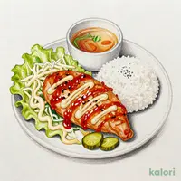 甘辛チキンステーキ定食