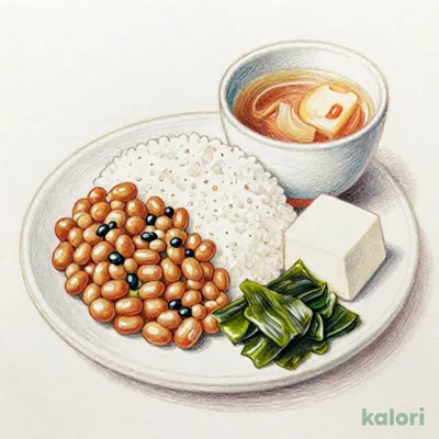 納豆朝食