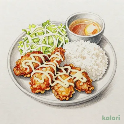 自家製タルタルのチキン南蛮定食（4個）