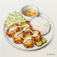 自家製タルタルのチキン南蛮定食（5個）