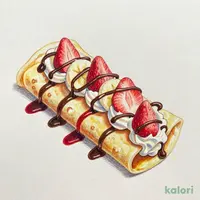 いちごバナナチョコホイップ