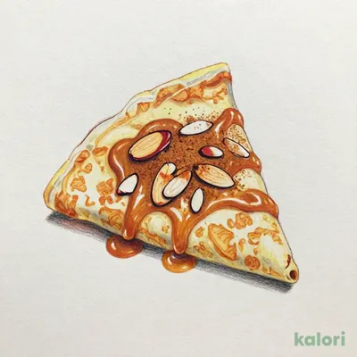 Caramel Cinnamon Almond Crepe