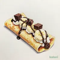 バナナチョコブラウニーホイップ