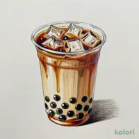 黒糖タピオカミルク
