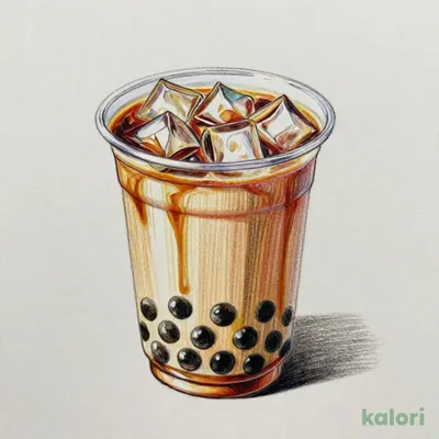 黒糖タピオカミルクティ