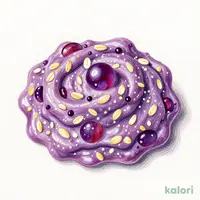 Baby Food, Grape & Purple Sweet Potato Oatmeal