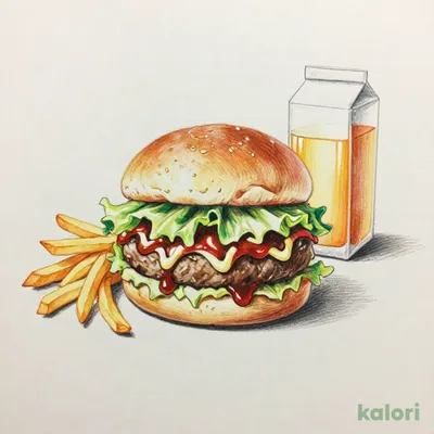 Wai Wai Teriyaki Burger Set