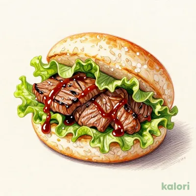 Mos Rice Burger Grilled Meat