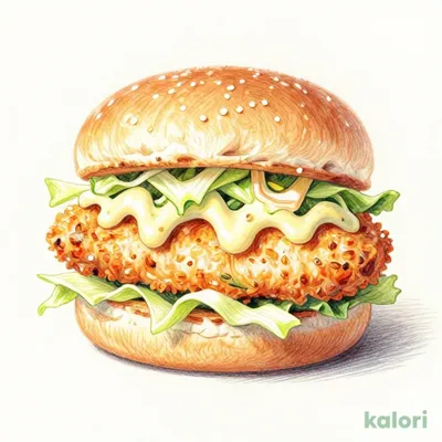 チキンバーガー