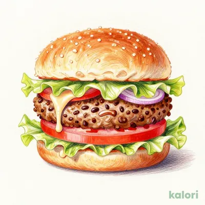 ダブルモス野菜バーガー