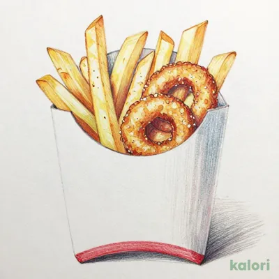 Onion Fries (French Fries & Onion Rings)