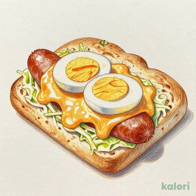 月見フォカッチャ ～黄金(おうごん)チーズソース～