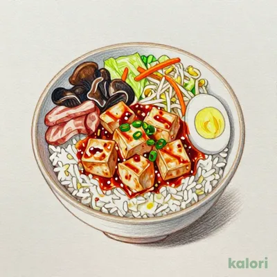 Moko-don (Spicy Mapo Tofu Rice Bowl)