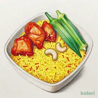 【冷凍】タンドリーチキン&サフランライス