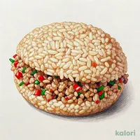 【冷凍】ライスバーガー ガパオ 2個
