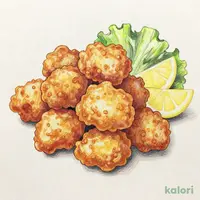 【冷凍】大袋 鶏もも肉の醤油からあげ（３８０ｇ）
