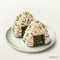 【冷凍】食物繊維がとれるおにぎり もち麦ごはんの枝豆と塩昆布 ５個