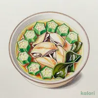 Okra & Vegetable Soup, 10 Servings
