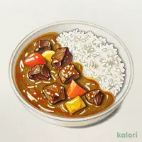 Beef and Aromatic Vegetable Large-Serving Curry (Level 3 Spicy)