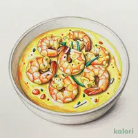 【３辛】素材を生かしたカレー プラウンモイリー（海老のココナッツカレー）