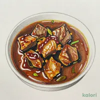 Sri Lankan-Style Spicy Pork and Tamarind Curry (Level 4 Spicy)