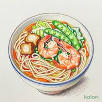 Champon (Noodle Soup with Seafood & Vegetables)
