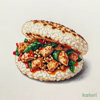 Rice Burger, Gapao, 2 pcs