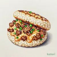 Rice Burger, Sesame Dandan, 2 pcs