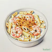 生乳仕立てのホワイトソースグラタン 海老とペンネ