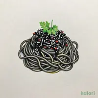 Squid Ink Pasta Sauce (2 Servings)
