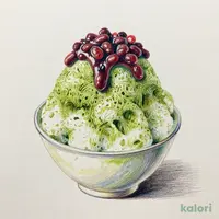凍らせて食べる 抹茶あずき