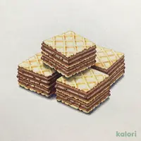 Bite-Sized Chocolate Cream Wafers