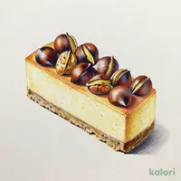 【季節限定】栗のチーズケーキ