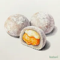 【季節限定】さつまいもと栗のクリーム大福アソート(冷凍) 4個