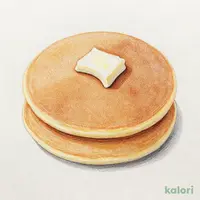 “むさしの森珈琲特製”ふわっとろパンケーキ（蜂蜜入メイプル風味シロップ添え）【蜂蜜入ﾒｲﾌﾟﾙ除く】