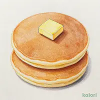 クラシックパンケーキ（蜂蜜入メイプル風味シロップ添え）【蜂蜜入ﾒｲﾌﾟﾙ除く】