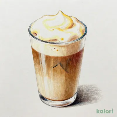 八天堂とろけるカスタードくりーむのアイスラテ