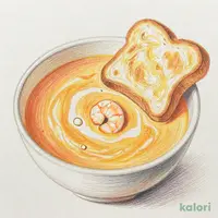 海老のビスクスープ
