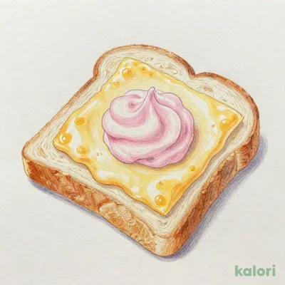 （サービス）ハーフチーズトースト＆ラズベリーホイップ