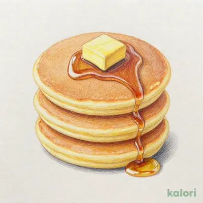 ［お持ち帰り］クラシックパンケーキ（蜂蜜入メイプル風味シロップ添え）