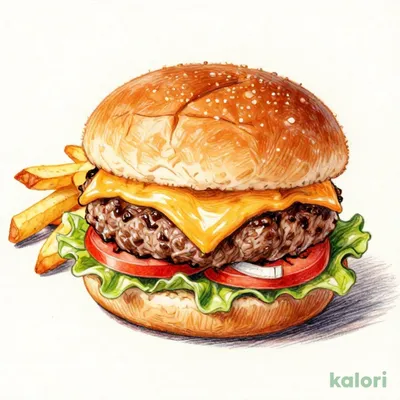 Beef100%むさしの森チーズバーガー
