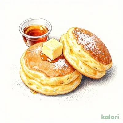 “むさしの森珈琲特製”ふわっとろパンケーキ（蜂蜜入メイプルシロップ添え）【蜂蜜入ﾒｲﾌﾟﾙ除く】