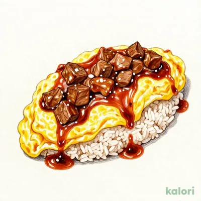 ふわっとろオムライスビーフシチューソース